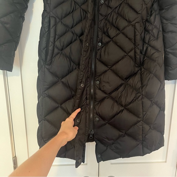 The North Face Diamond Quilted Transit Parka Black Small - Picture 8 of 15